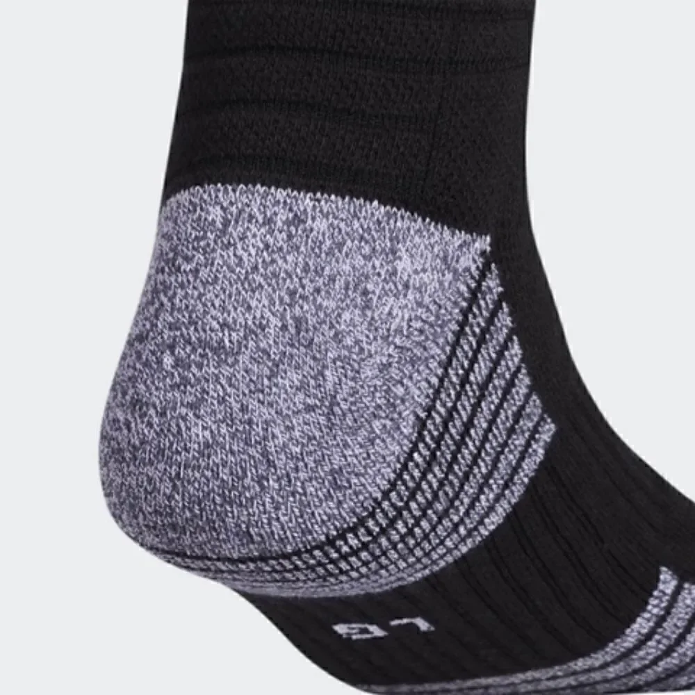 Adidas 5 Star Team Crew Socks Black White Running Gym Training Cushion Unisex M